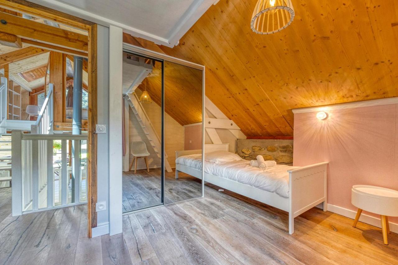 Le Chalet Des Eaux - Thermes - Ski Revel  Luaran gambar