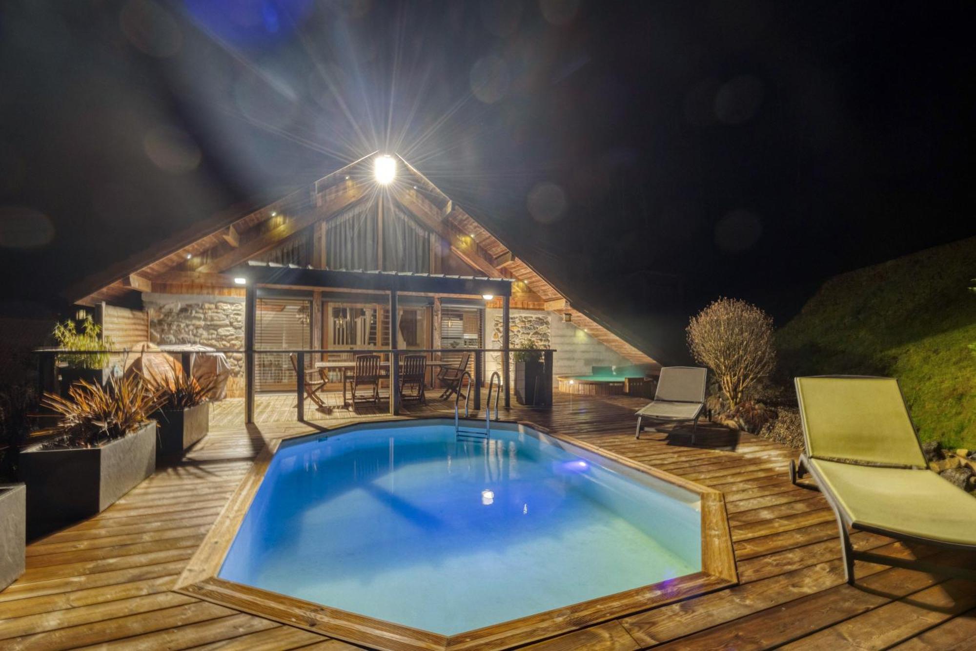 Le Chalet Des Eaux - Thermes - Ski Revel  Luaran gambar